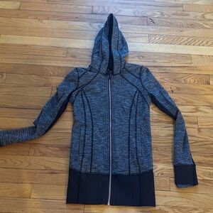 lululemon athletica Gray and Black Utility Jacket